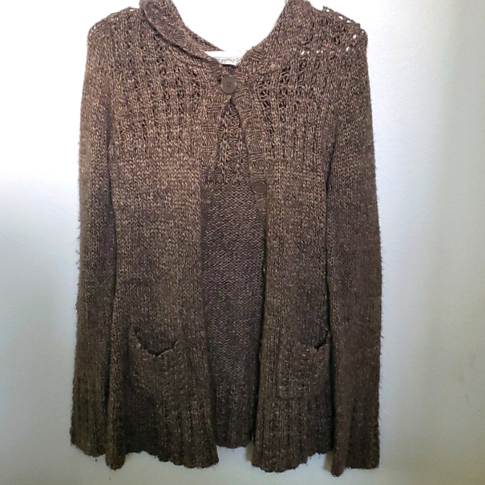 Daytrip from Buckle Hooded Knit Cardigan